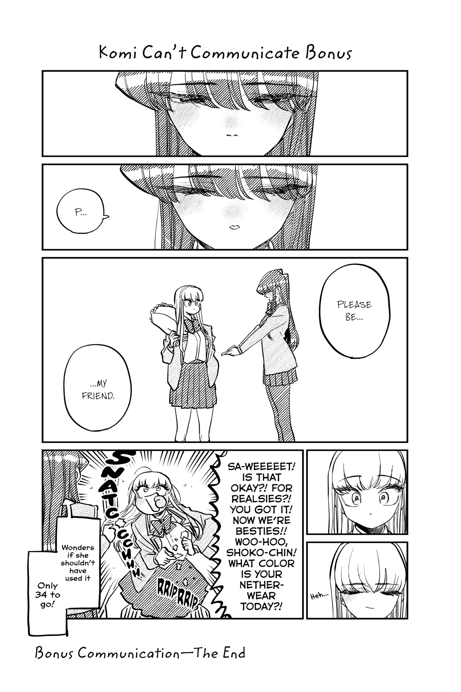 Komi-san wa Komyushou Desu Chapter 324.5 2